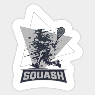 Squash player Sticker